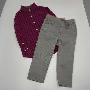 Crewcuts/Gap boys' outfit size 2